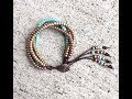 *OLD* new video made - 4 Strand Beaded Wrap Bracelet