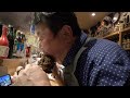 宮崎でもも焼きにかぶりつく