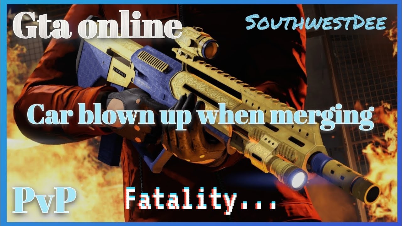 (New) pvp friend turned on us and blown up while merging car 🚗 | gta online 
