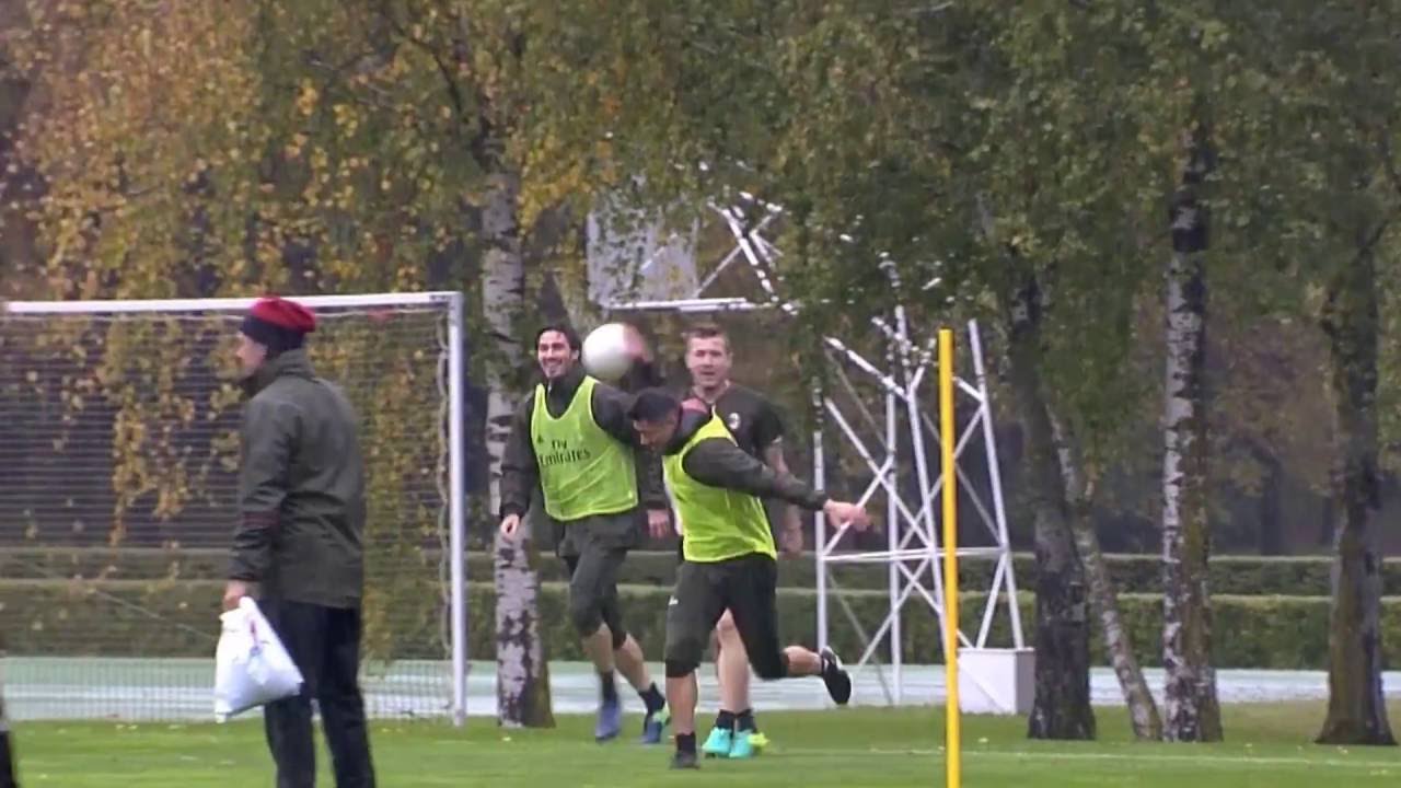 Rugby time at Milanello!