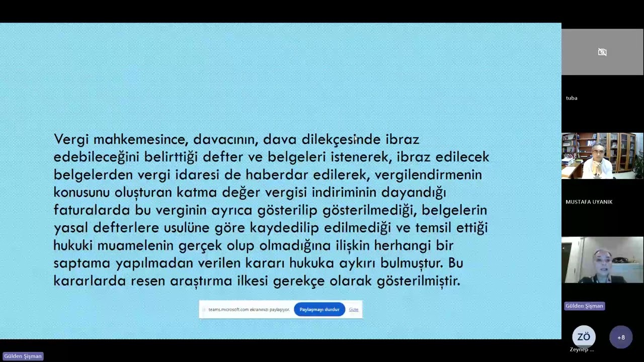 Karar İncelemeleri Serisi - Danıştay İçtihatları Birleştirme Kurulu Kararları | Dr. Gülden Şişman