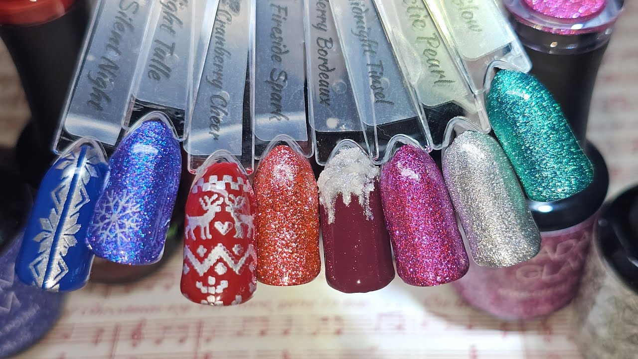 Декабрьская коллекция гелей Jingle and Joy от Madam Glam