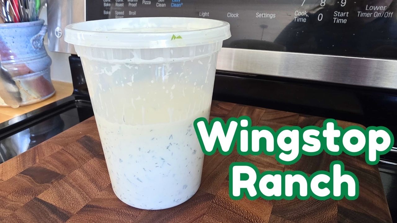 Large Ranch Wingstop Code I Cracked the Wingstop Ranch Code | Make It at Home in 5 Minutes - YouTube