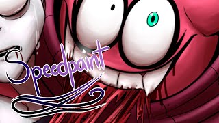 *Gore Warning* The Foxs Wedding Ft. Bob Velseb And Reader - Speedpaint