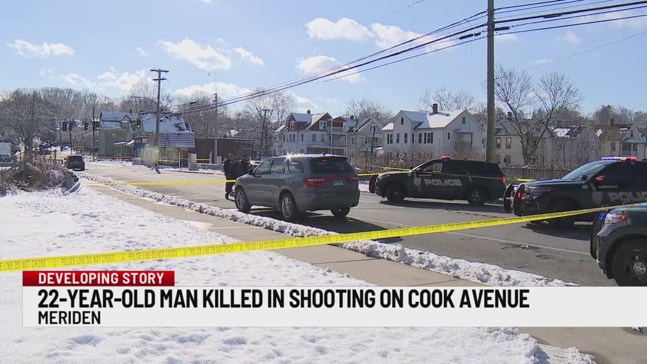 Meriden police identify victim in deadly Cook Avenue shooting - YouTube