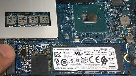 2nd SSD Drive ? - XPS 15 9575 2-in-1 - No Slot