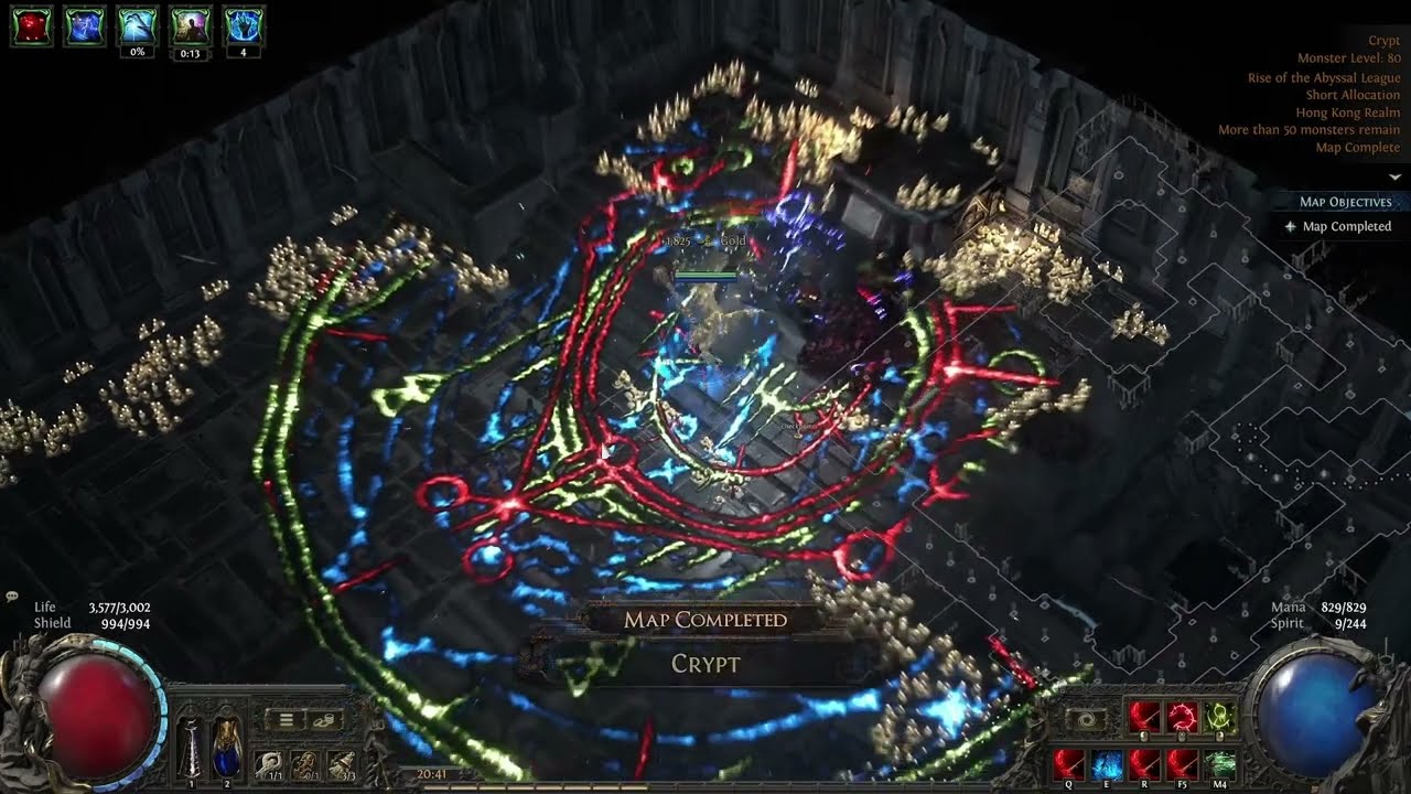 Path of Exile 2 - Reap+CoC Bone Cage Temporalis Build