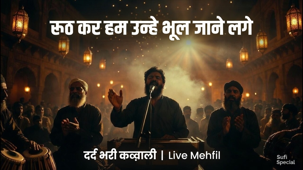 इस कव्वाली को सुनकर आंसू नहीं रुकेंगे | Rooth Kar Hum Unhe Bhool Jane Lage | Dard Bhari Qawwali 2026