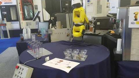 Fanuc Robot Bartender - Serving Beer
