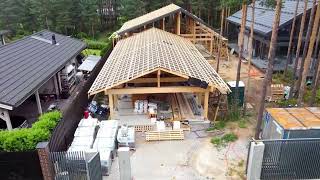 Два фахверковых дома в КП Охтинский парк