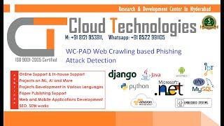 WC-PAD Web Crawling based Phishing Attack Detection | Cloud Technologies | Python Projects Hyderabad