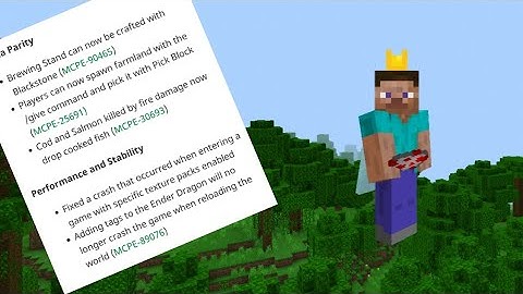 Minecraft Bedrock 1.16: More Parity And Fixes - Beta 1.16.100.52