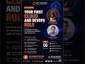 Break into Cloud/DevOps & land your first role, May 6, 2026 https://meet.google.com/rfo-ygjh-maq�
