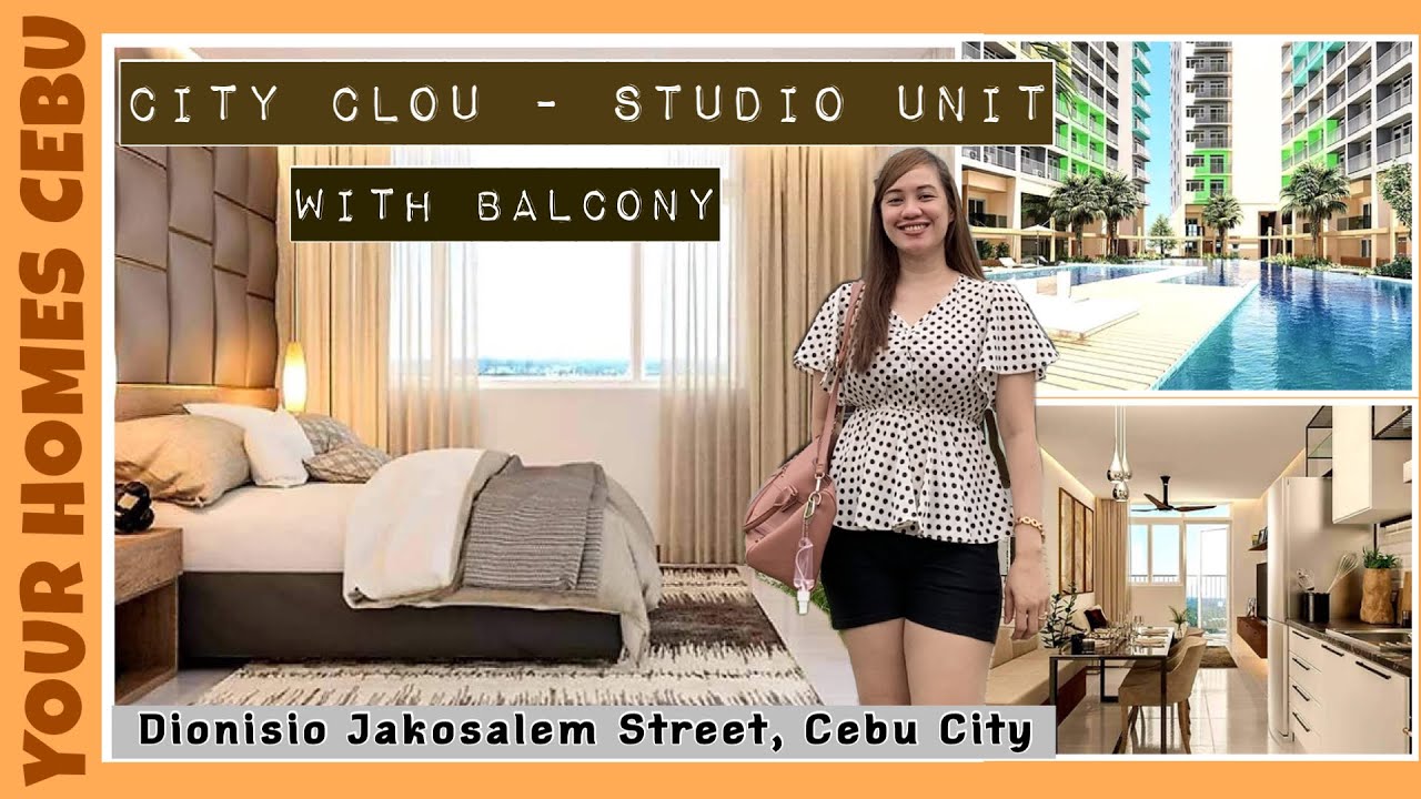 Condo Tour 07: CITY CLOU STUDIO UNIT (27sqm) • Relaxing Condo Units | Your Homes Cebu