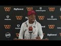 WR Stefon Diggs Speaks To The Media After His First Practice | Washington Commanders