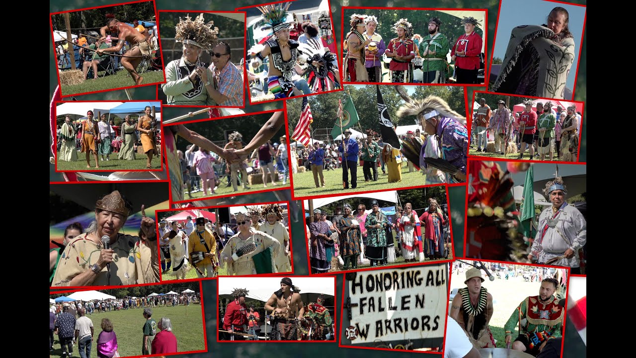 Nottoway Tribe of Virginia 2023 PowWow, Widescreen 4k 60fps