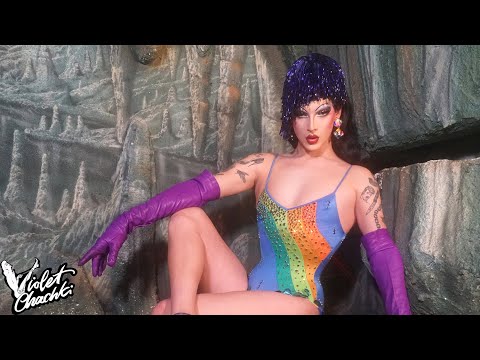 Behind the Scenes of the Violet Chachki 2021 calendar shoot