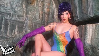 Behind The Scenes Of The Violet Chachki 2021 Calendar Shoot
