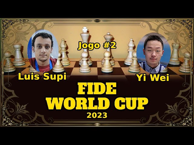 Resultados e Classificações - Campeonato Mundial de Xadrez da FIDE 2023 