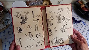 How to, gluing the signature into the book. Beginner pt 2