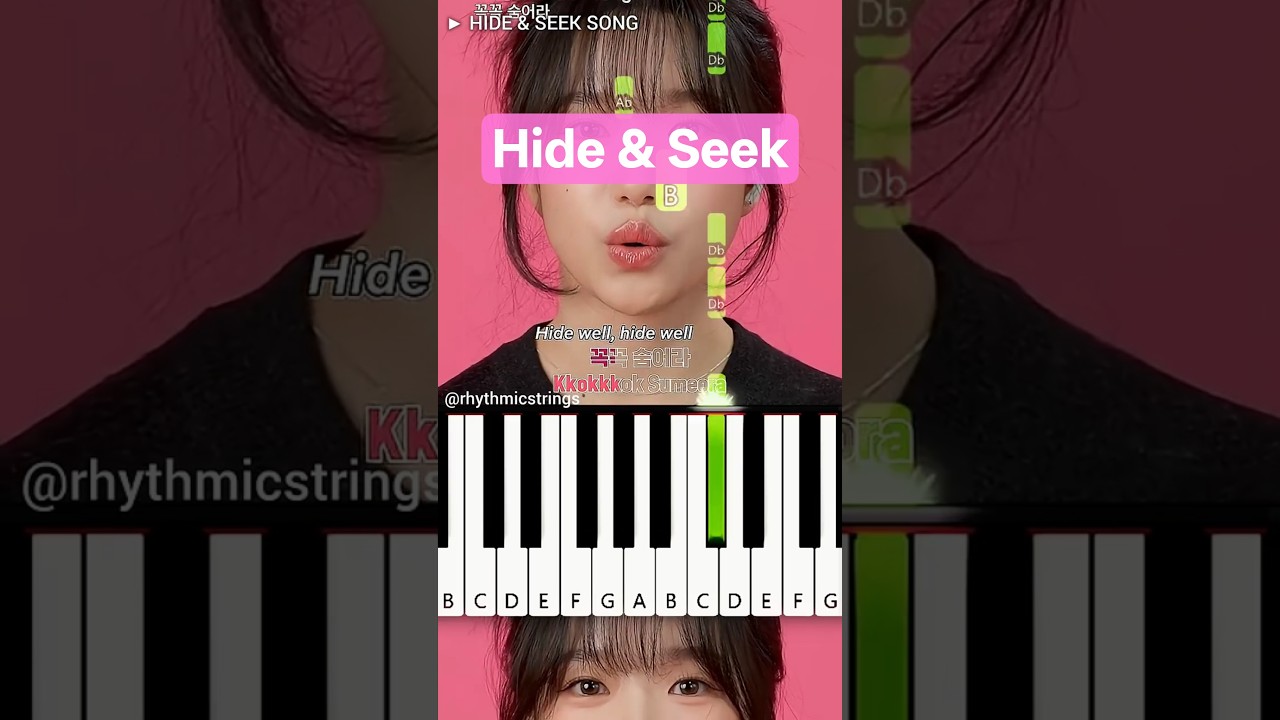 Watch Hide & Seek "Kkok Kkok Sumeora" Acapella | Squid Game 3 | Piano Tutorial #shorts #netflix on YouTube Watch Hide & Seek "Kkok Kkok Sumeora" Acapella | Squid Game 3 | Piano Tutorial #shorts #netflix on YouTube