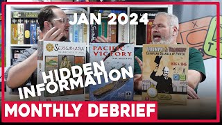 Hidden Information | Monthly Debrief S4E1 | January 2024 | The Players' Aid