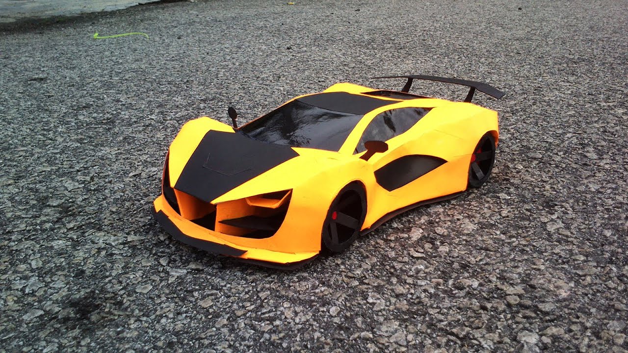 How To Make Car With Paper YouTube