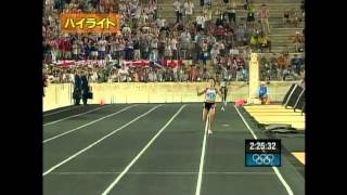北京五輪　野口金メダル