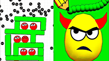 Draw to Smash VS Hide Ball Brain Logic Puzzle Mix Gamplay Teaser!