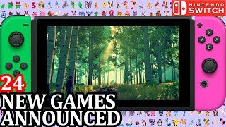 24 New Switch Games ANNOUNCED for Week 1 April 2018 | Nintendo News