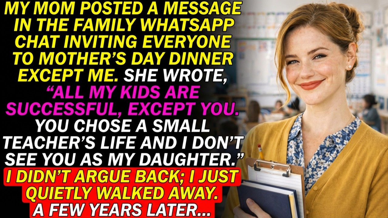 Rejected for Being a Teacher… Until I Made Them Proud on the Biggest Stage