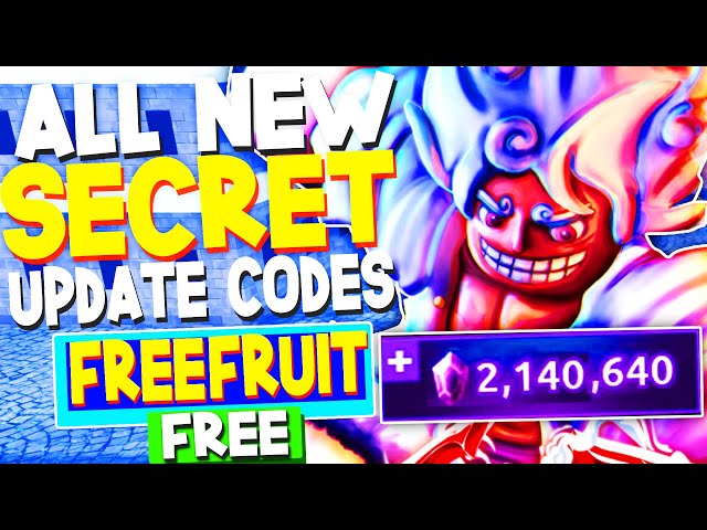 ร็อคฟรุ Codes: Rock Fruit Codes - [Gear 5 Nika and Lvl.Cap+Code  NEW!!][January 2023] : r/BorderpolarTech