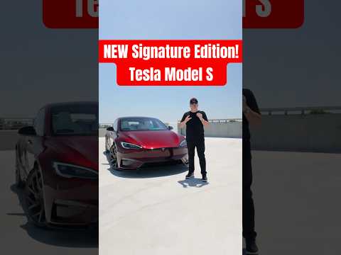 NEW 2026 Tesla Model S Plaid Signature Edition Delivery — What's New?