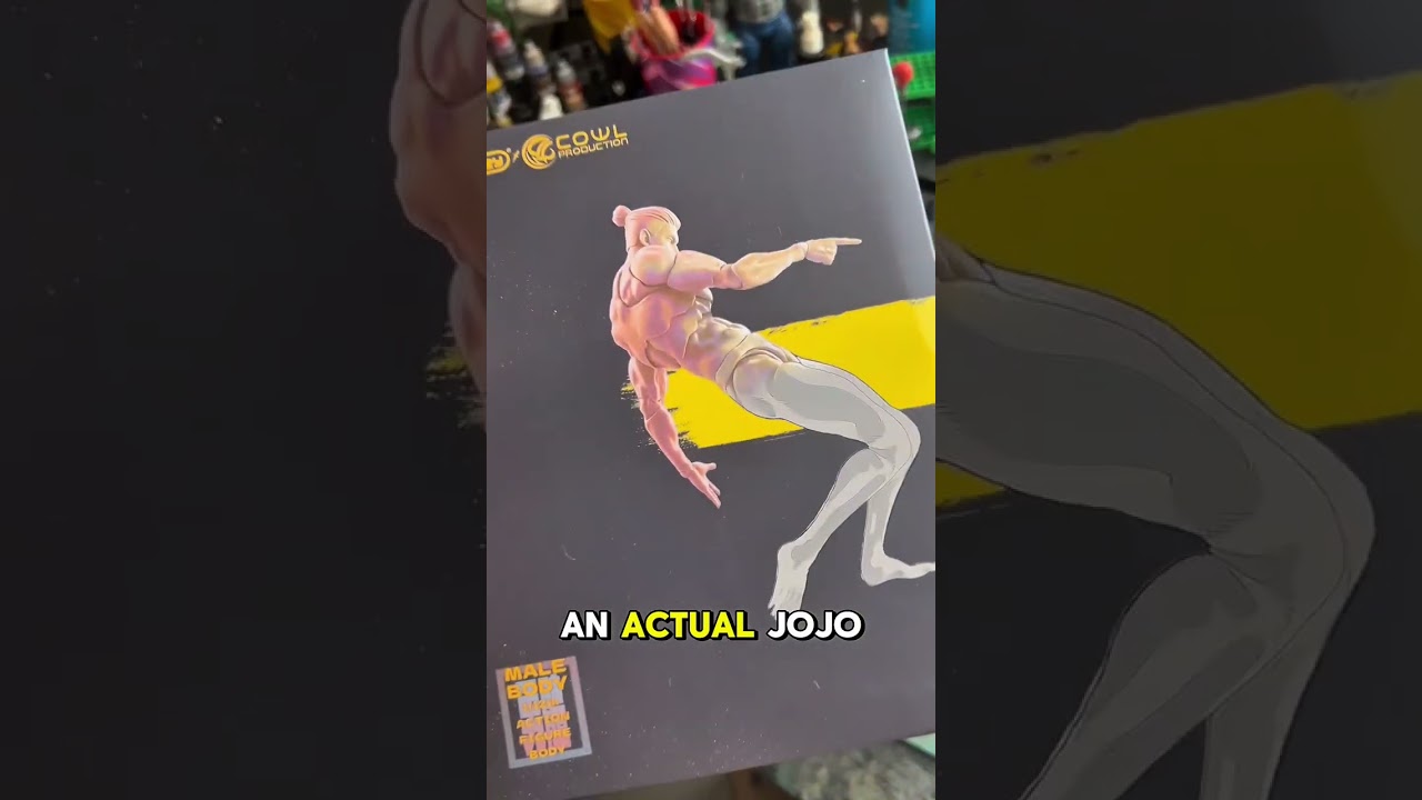 Делаем джотаро с телом романки 