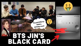 BTS Jin Paid $750 for Suga's Birthday Meal