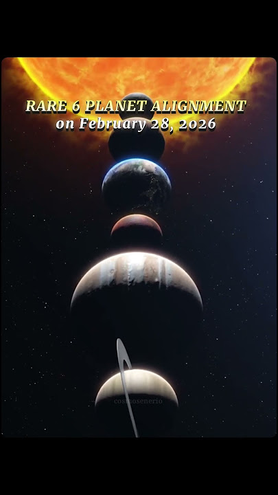 Don't miss this rare 6 planet alignmen💀#shorts #space #astronomy #universe #cosmos #spaceexploration