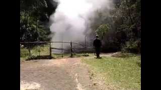 Kamojang Crater Kawah Kamojang West Java Indonesia Travel