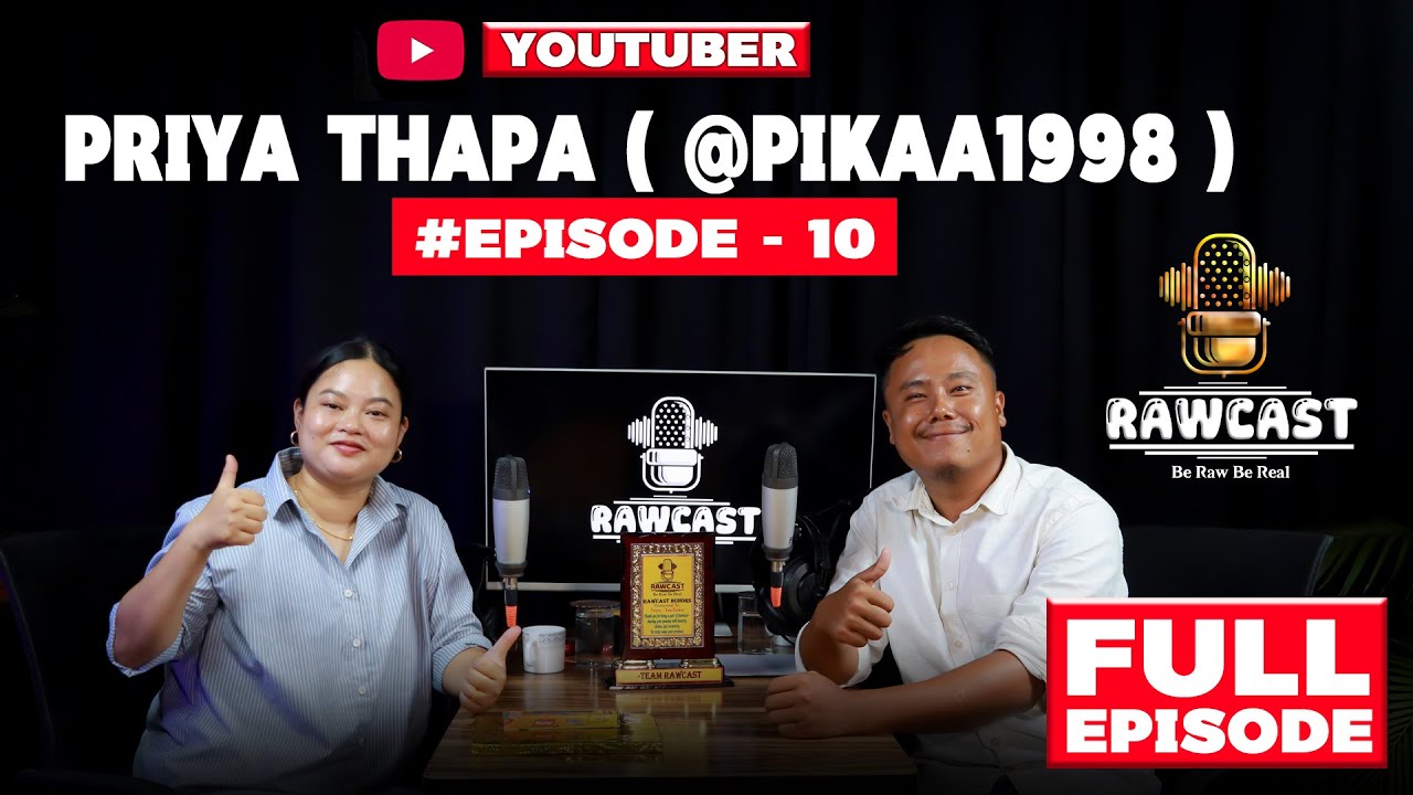 Rawcast Ep - 10 || She's incredibly funny, and her anecdotes brought smile @Pikaa1998 Full Episode