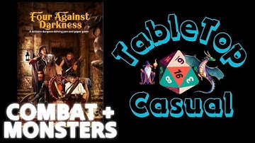 An Introduction to: Four Against Darkness (4AD): Combat and Monsters!