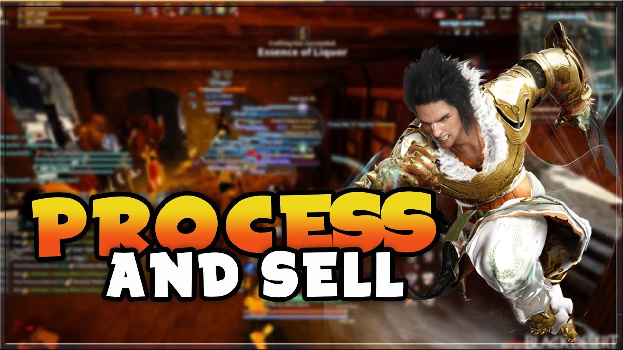 Black Desert Online Indepth Guide to Processing Materials for Easy