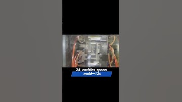 24 cavity spoon mold #moldingdesign