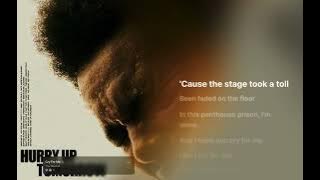 The Weeknd - Cry For Me (Lyrics) | Hurry Up Tomorrow