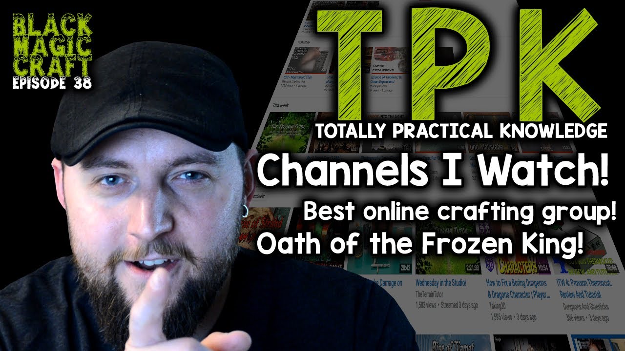 dungeons and dragons starter set TPK: Titans of the Community, Up and Comers, Oath of the Frozen King (Black Magic Craft Episode 038)
