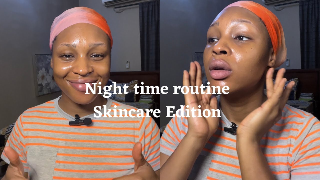 My night time skin care routine using only three products! - YouTube
