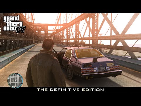 GTA IV: 2008 vs 2023 Definitive Edition Graphics Concept