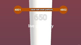 Dosto aaj mene stack ball crash platform game me 4800 plus level complete ki hai  screenshot 5