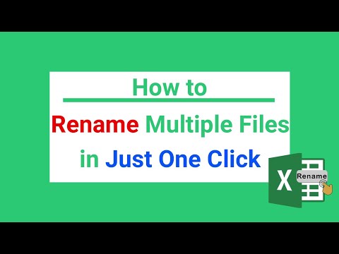 How to rename