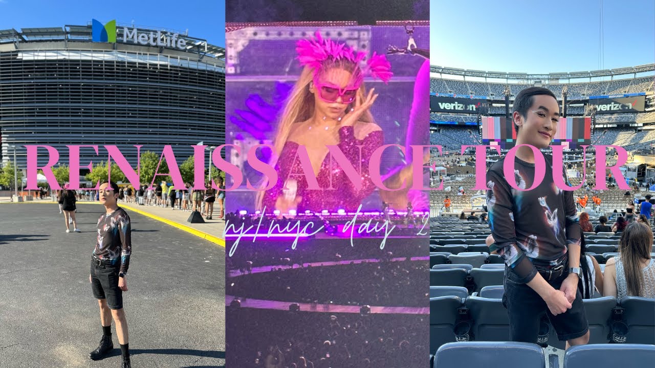BEYONCÉ RENAISSANCE TOUR NJ/NYC DAY 2 VLOG | dylonce