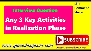 Three key activities in realization phase #shorts #sapimplementation #saprealtime #sapprojects #erp