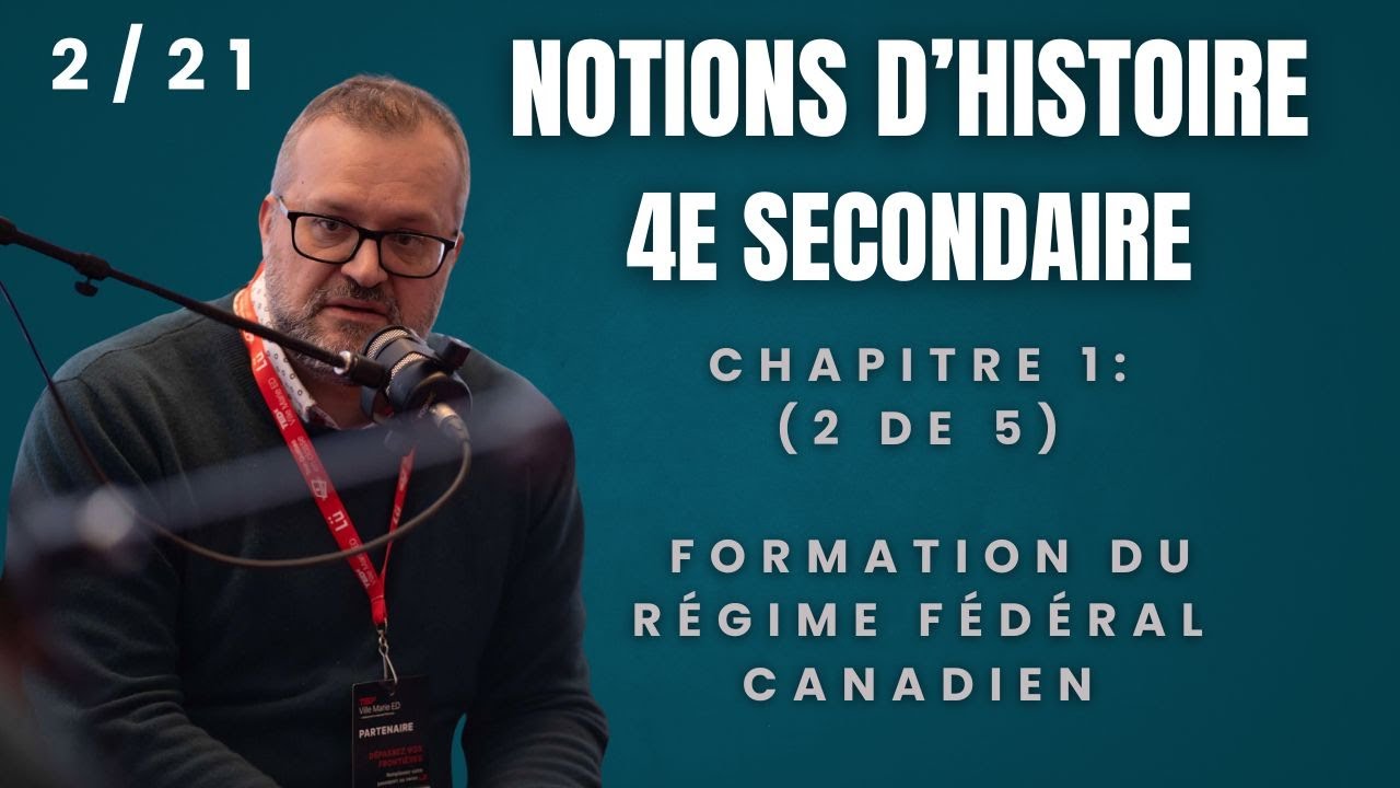 HST4 Ch1: Vers la fédération canadienne (1850-1867) 2 de 5 |  MDH Péd 2